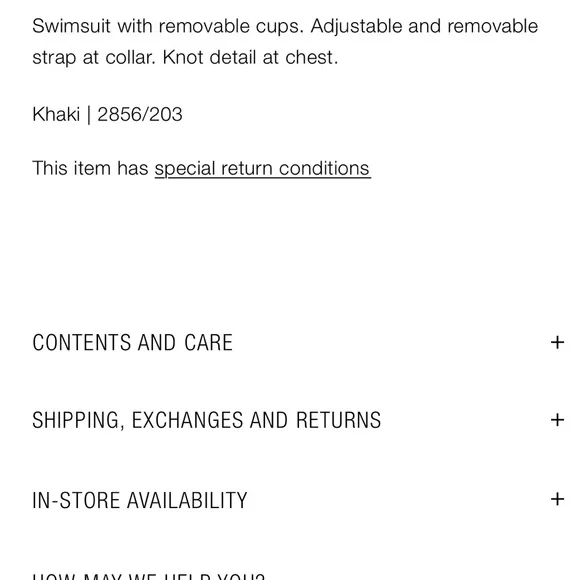 Dark green knotted swim suit one piece Zara - Picture 6 of 10